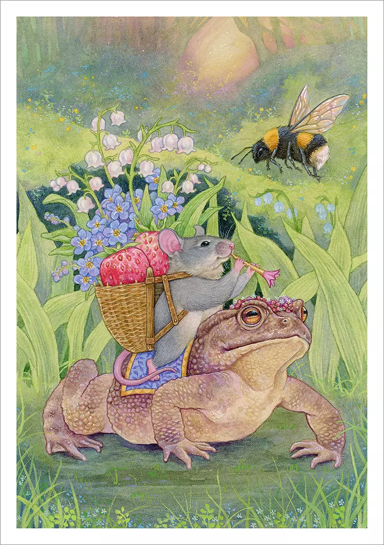 Harbingers of Spring [PRINT], Léa Chaillaud