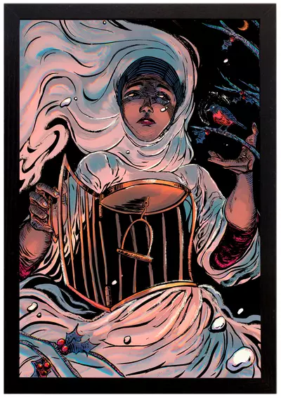 Girl with Bird, Nolvini