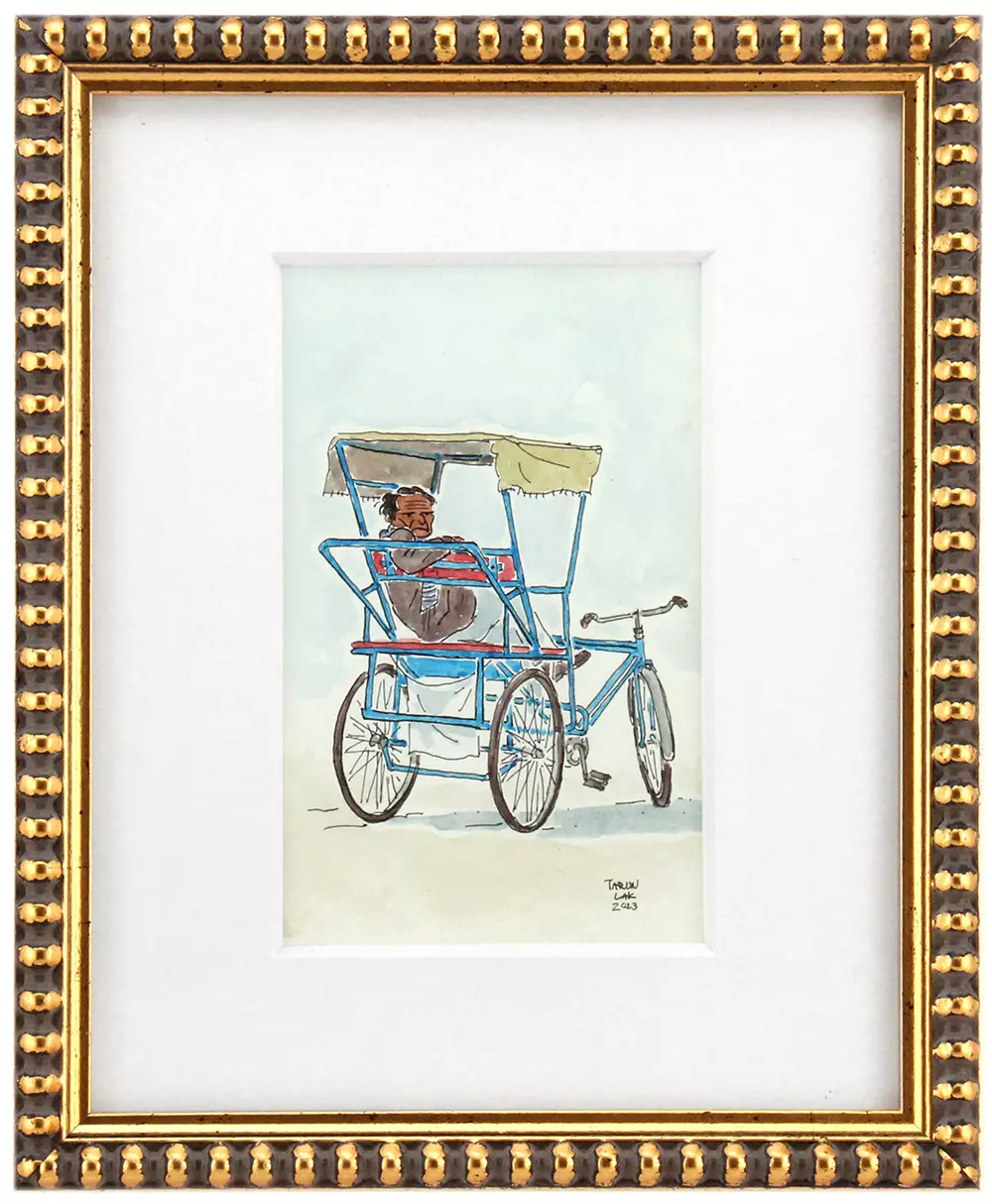 Rickshaw driver, Tarun Lak