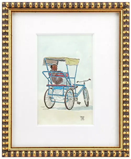 Rickshaw driver, Tarun Lak