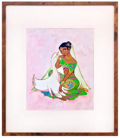 Damayanti and the Swan, Sarika Matthew