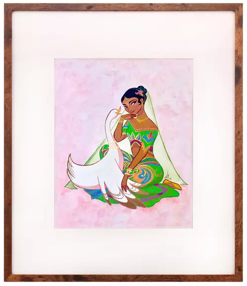 Damayanti and the Swan, Sarika Matthew