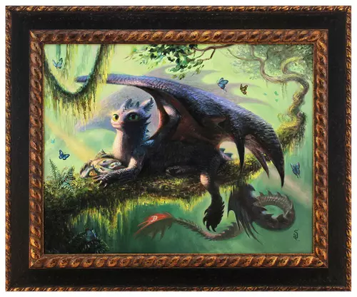 Toothless Goes Fishing, April Solomon