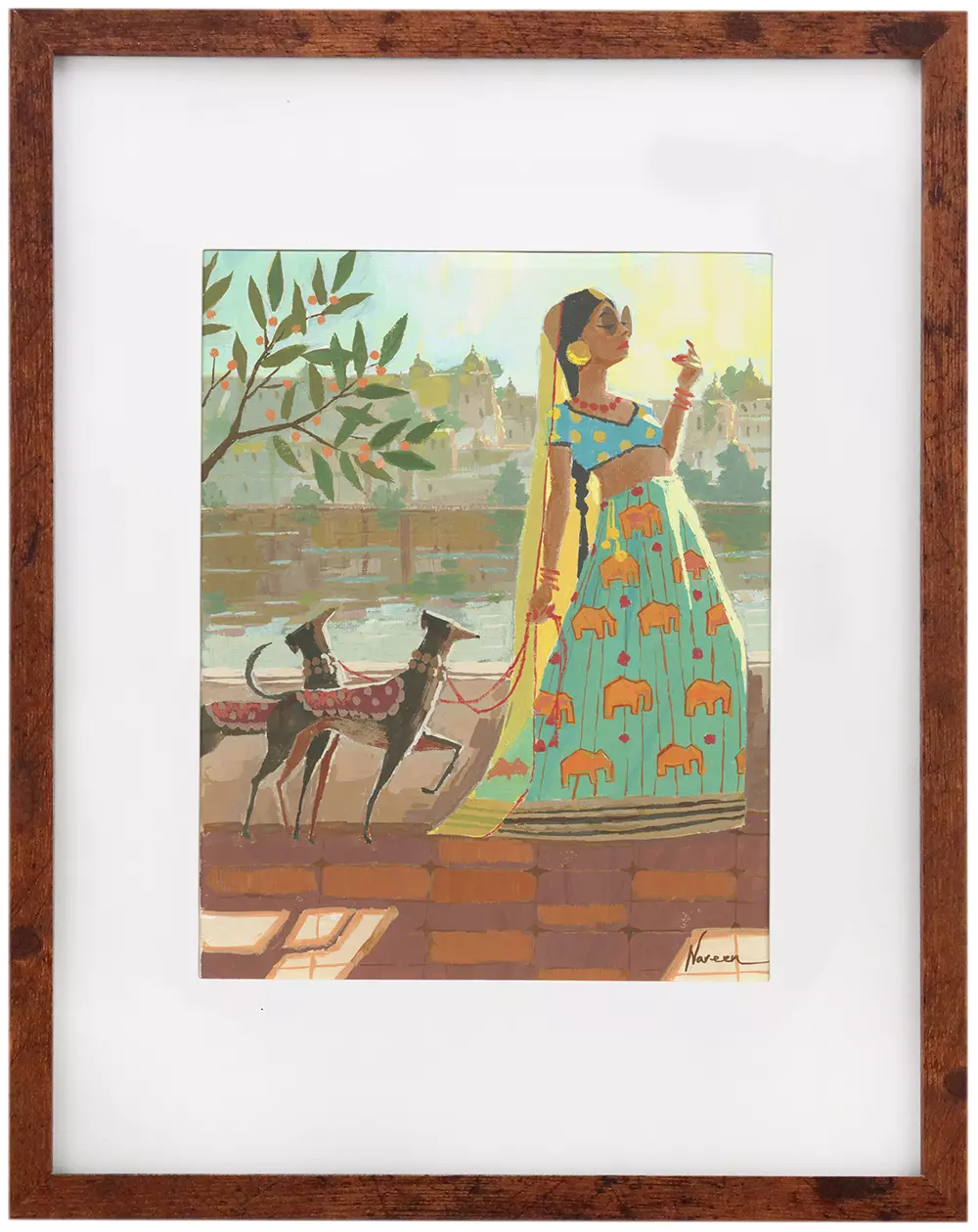 Princess in Prints, naveen Selvanathan