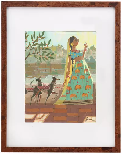 Princess in Prints, naveen Selvanathan