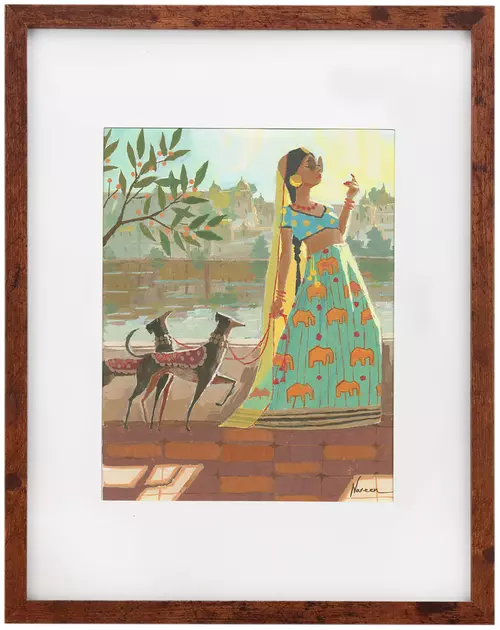 Princess in Prints, naveen Selvanathan