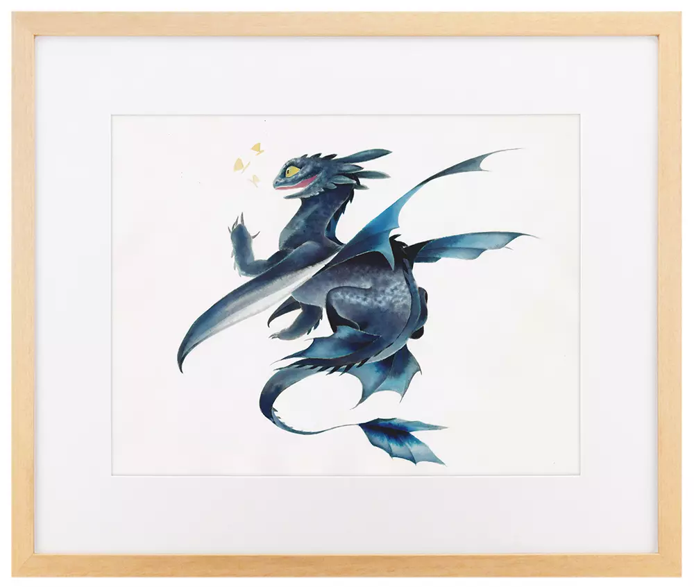 Blue Morpho Toothless, Camille André