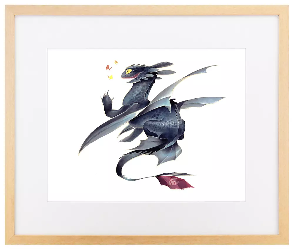 Toothless and the Butterflies, Camille André