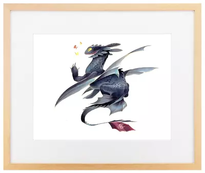 Toothless and the Butterflies, Camille André