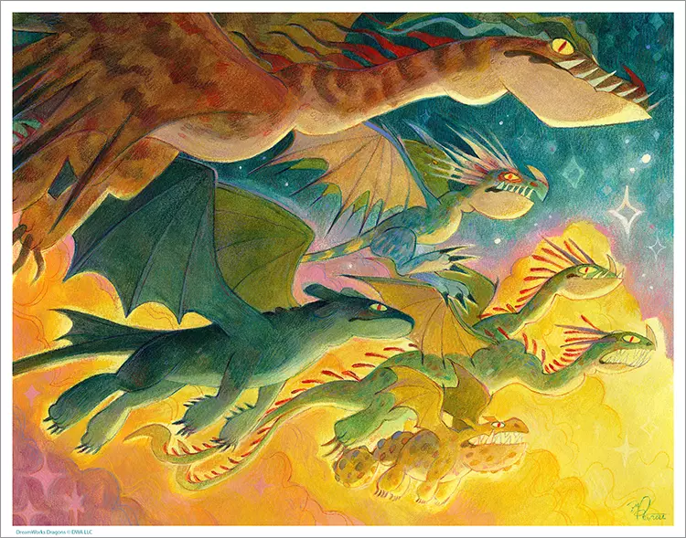 Evening Flight [PRINT], Zoe Persico