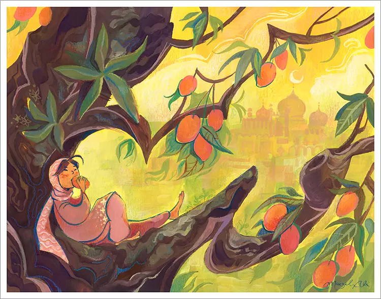 Mangoes Before Maghrib [PRINT], ohmaizarts