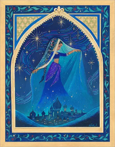 Wrapped in Starlight [PRINT], Noor Sofi