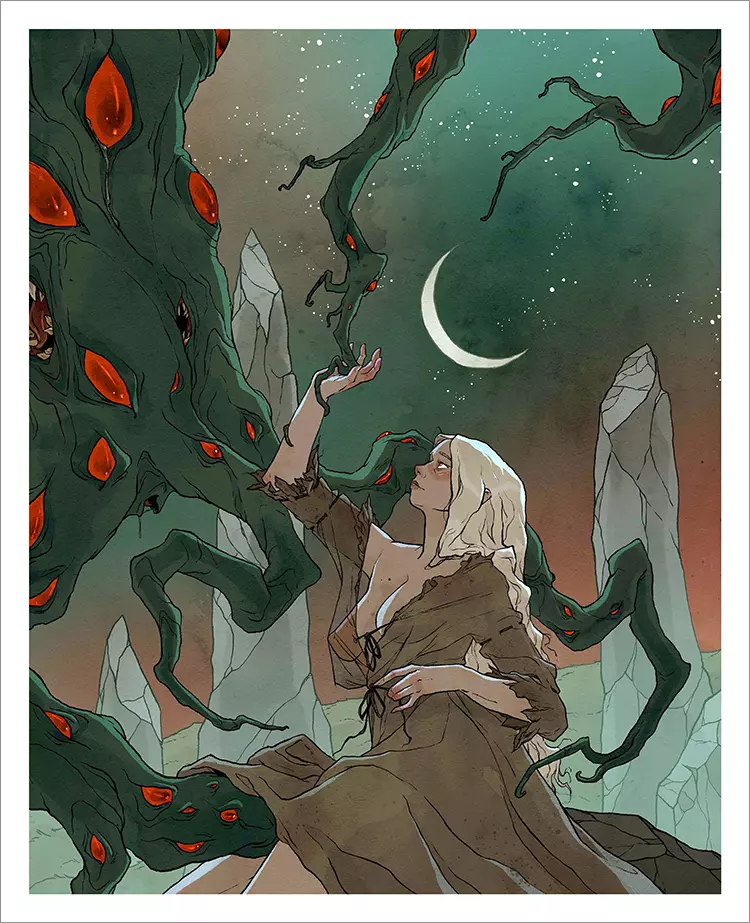 Lavinia On Sentinel Hill [PRINT], Abigail Larson