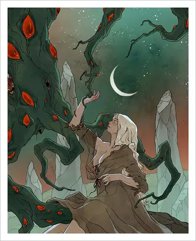 Lavinia On Sentinel Hill [PRINT], Abigail Larson