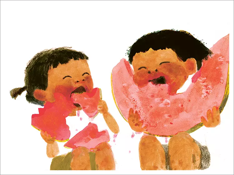 Fireworks: Shining Red Wedges (Pg. 14-15) [PRINT], Catia Chien