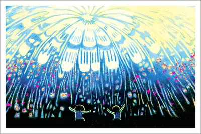 Fireworks: Flower of Fire (Pg. 22-23) [PRINT], Catia Chien