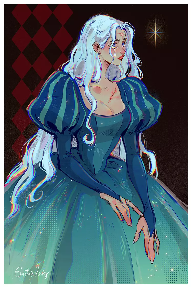 The Forgotten Princess [PRINT], Gretel Lusky