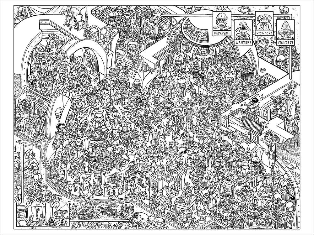 Where's Mando? [PRINT], Ulises Farinas