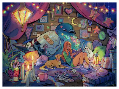 Home [PRINT], Gretel Lusky