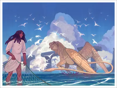 To See The Ocean [PRINT], Aranyaksha