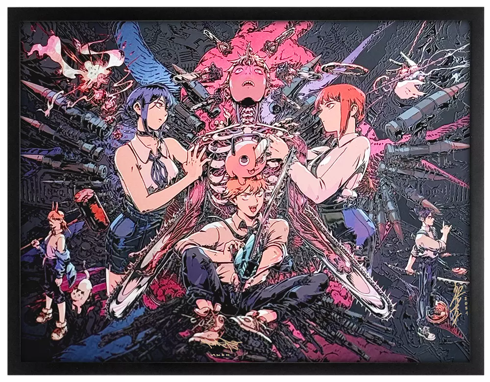 Puppy Love (Framed Foil Print), Bryce Kho