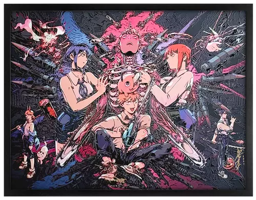 Puppy Love (Framed Foil Print), Bryce Kho