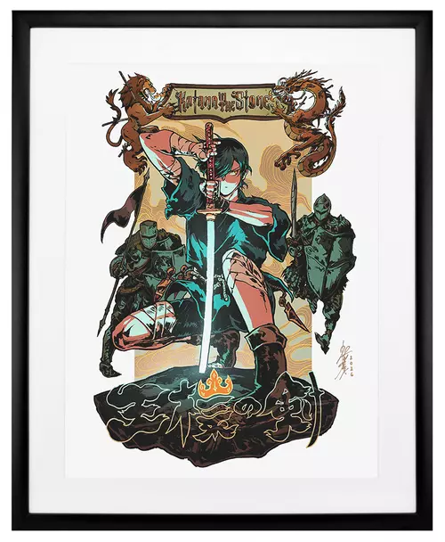 East West by West East (Framed Giclee) , Bryce Kho