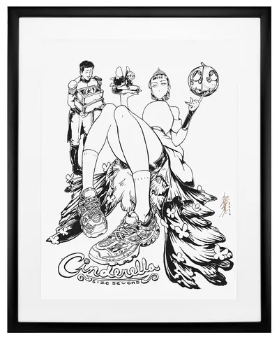 Cinderella Size Sevens 灰姑娘 (Ink), Bryce Kho