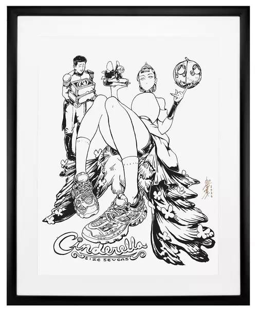 Cinderella Size Sevens 灰姑娘 (Ink), Bryce Kho