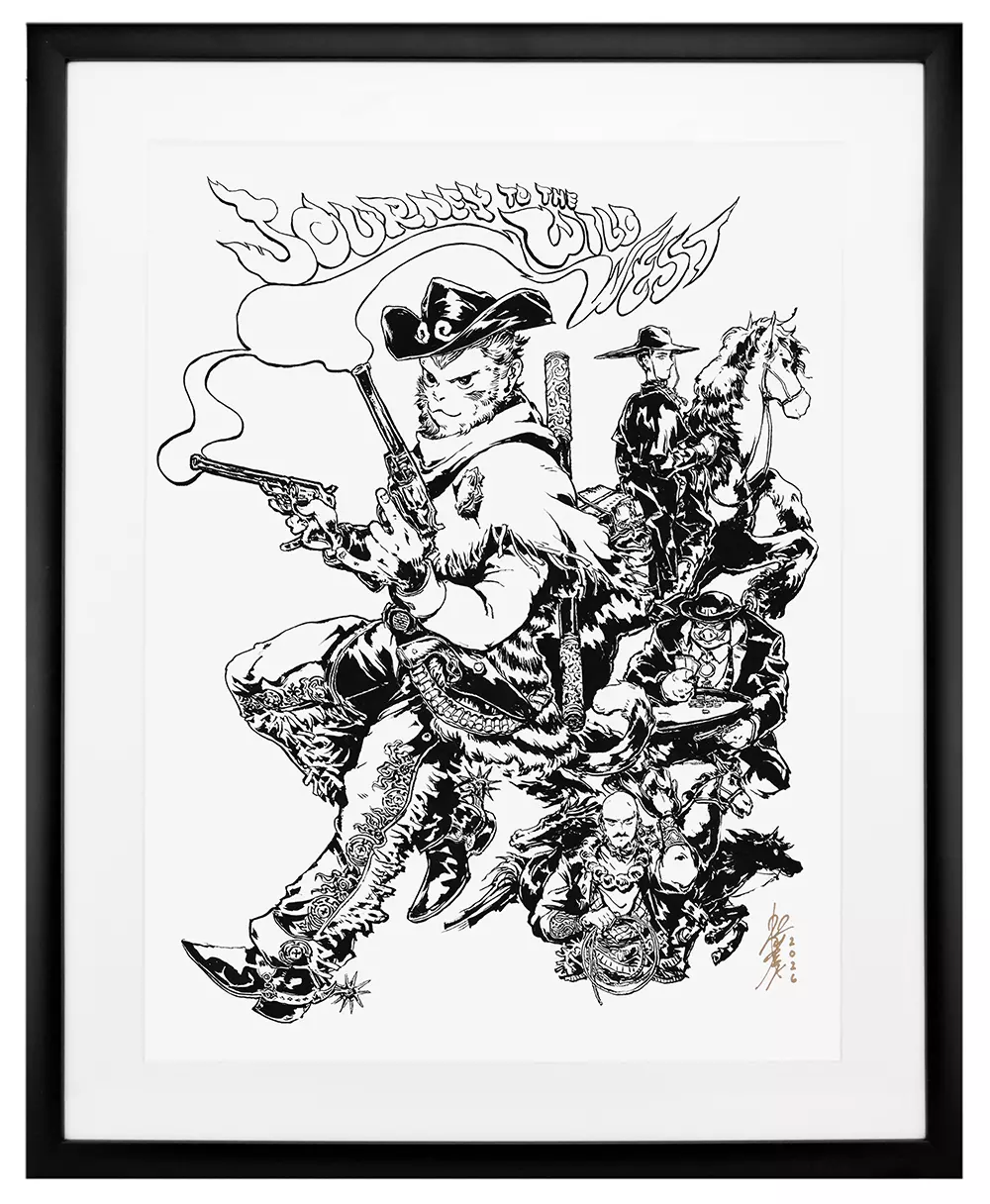 Journey to the Wild West 西游记 (Ink), Bryce Kho