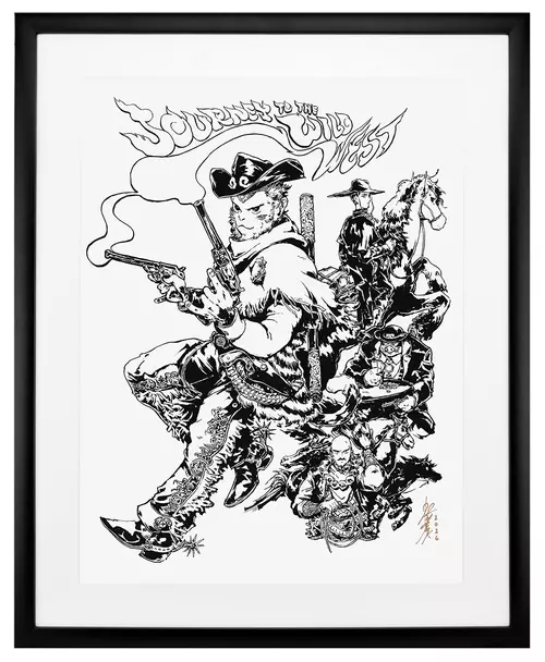 Journey to the Wild West 西游记 (Ink), Bryce Kho