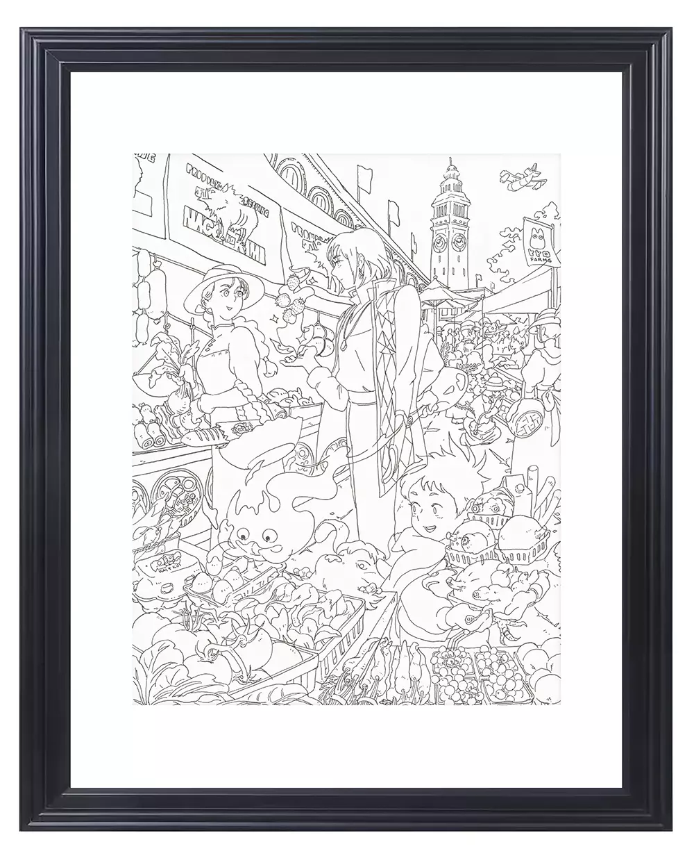 Howl's Moving Strawberries (Ink), Bryce Kho