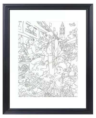 Howl's Moving Strawberries (Ink), Bryce Kho