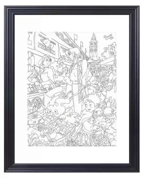 Howl's Moving Strawberries (Ink), Bryce Kho