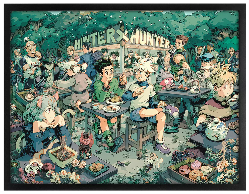 Hunter x Hunter (Framed Giclee), Bryce Kho
