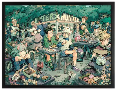 Hunter x Hunter (Framed Giclee), Bryce Kho