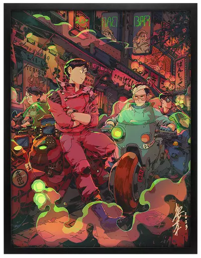 Akira Original (Framed Giclee), Bryce Kho