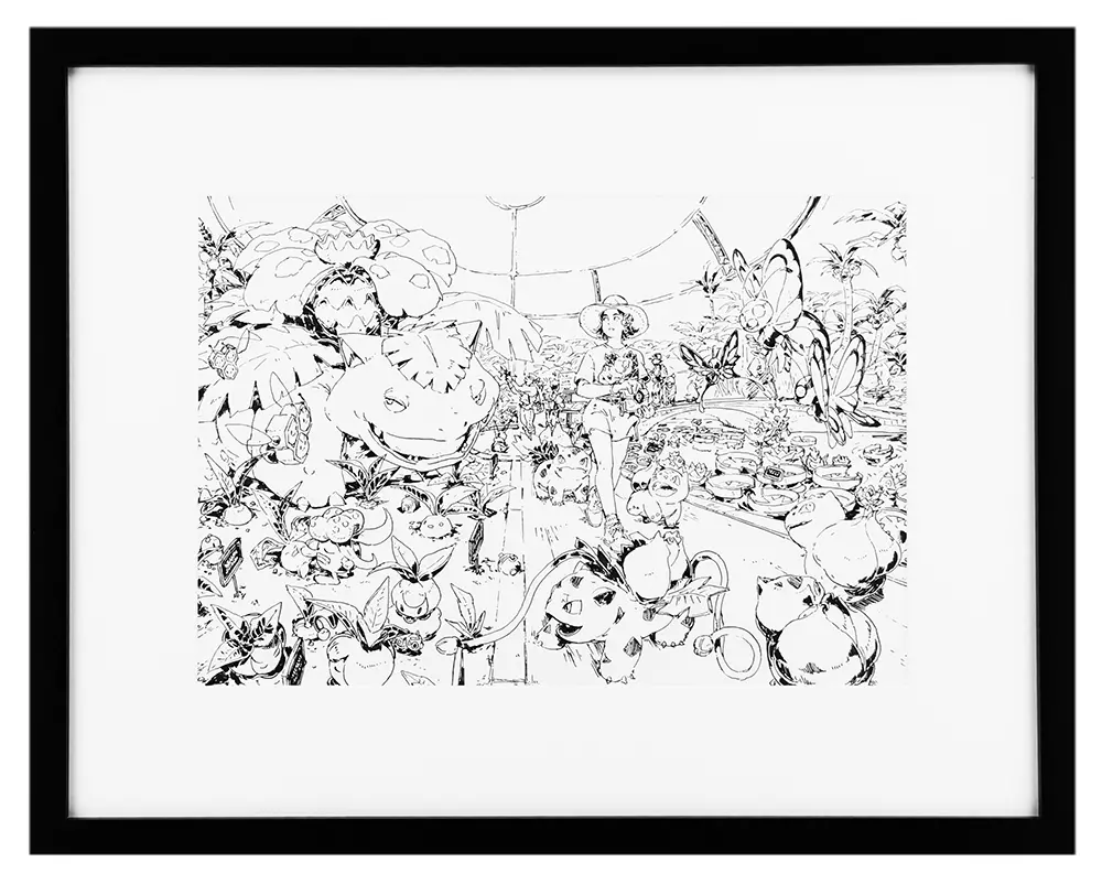 Bulba Garden (Ink), Bryce Kho