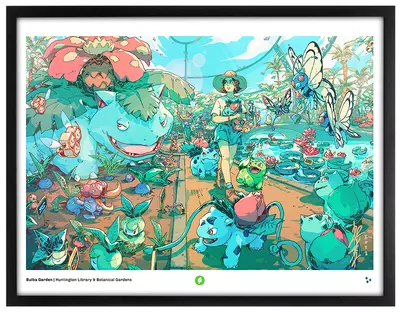 Bulba Garden (Framed Giclee), Bryce Kho
