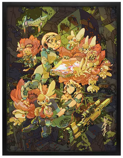 Delivery (Framed Giclee), Bryce Kho