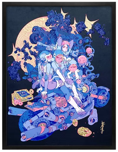 Cronuts (Framed Foil Print), Bryce Kho