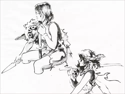 	Princess Mononoke Study 5, Bryce Kho
