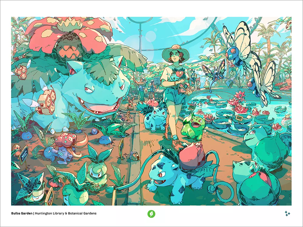 Bulba Garden [PRINT], Bryce Kho