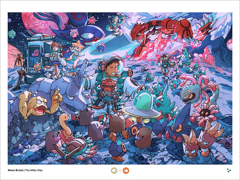 Moon Brock [PRINT], Bryce Kho
