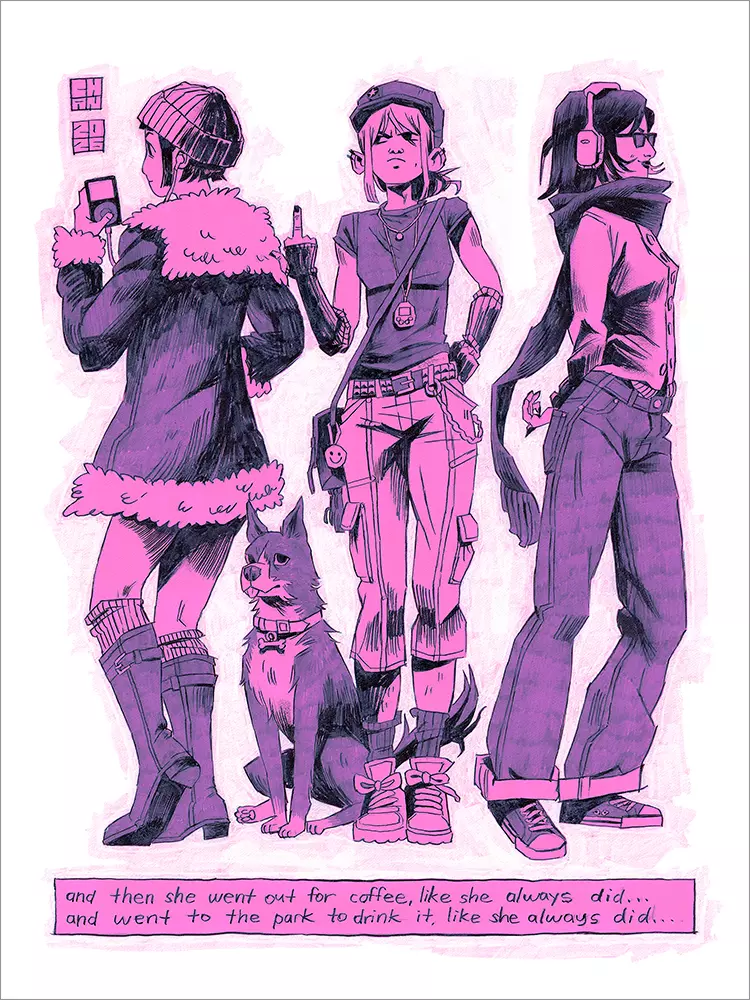City Girls [PRINT], Chan