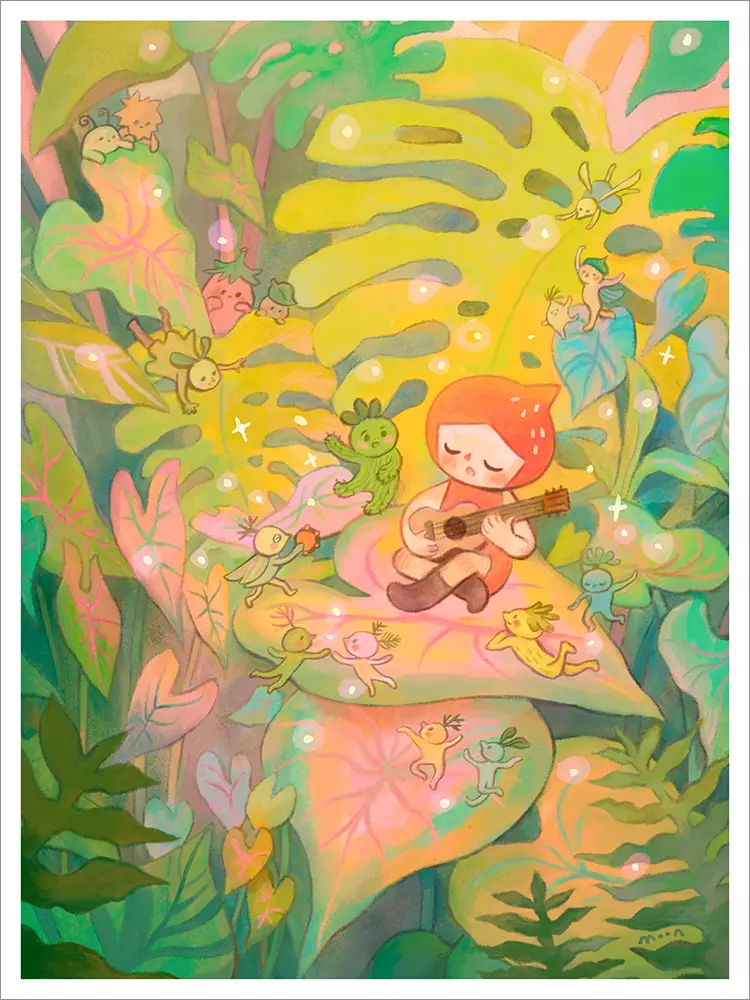 Tropical Corner [PRINT], Moon Qi
