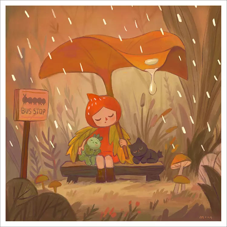 Wait [PRINT], Moon Qi