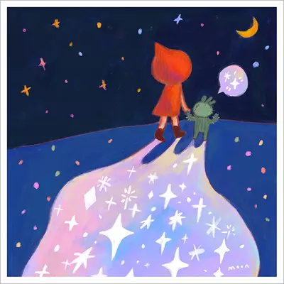 What's Your First Word [PRINT], Moon Qi