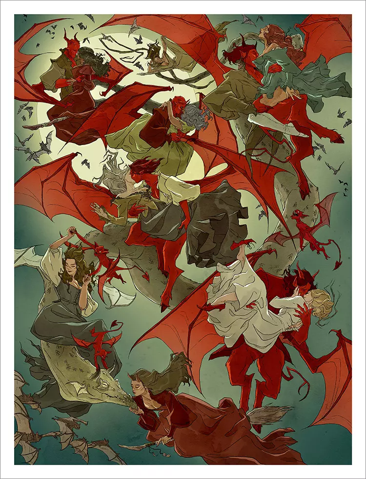 Hexennacht [PRINT], Abigail Larson