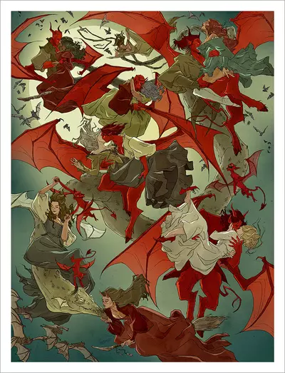 Hexennacht [PRINT], Abigail Larson
